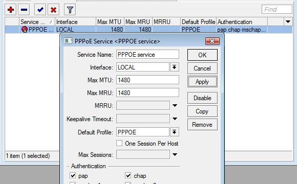 Mikrotik PPPoE Server ve PPPoE Client Kurulumu